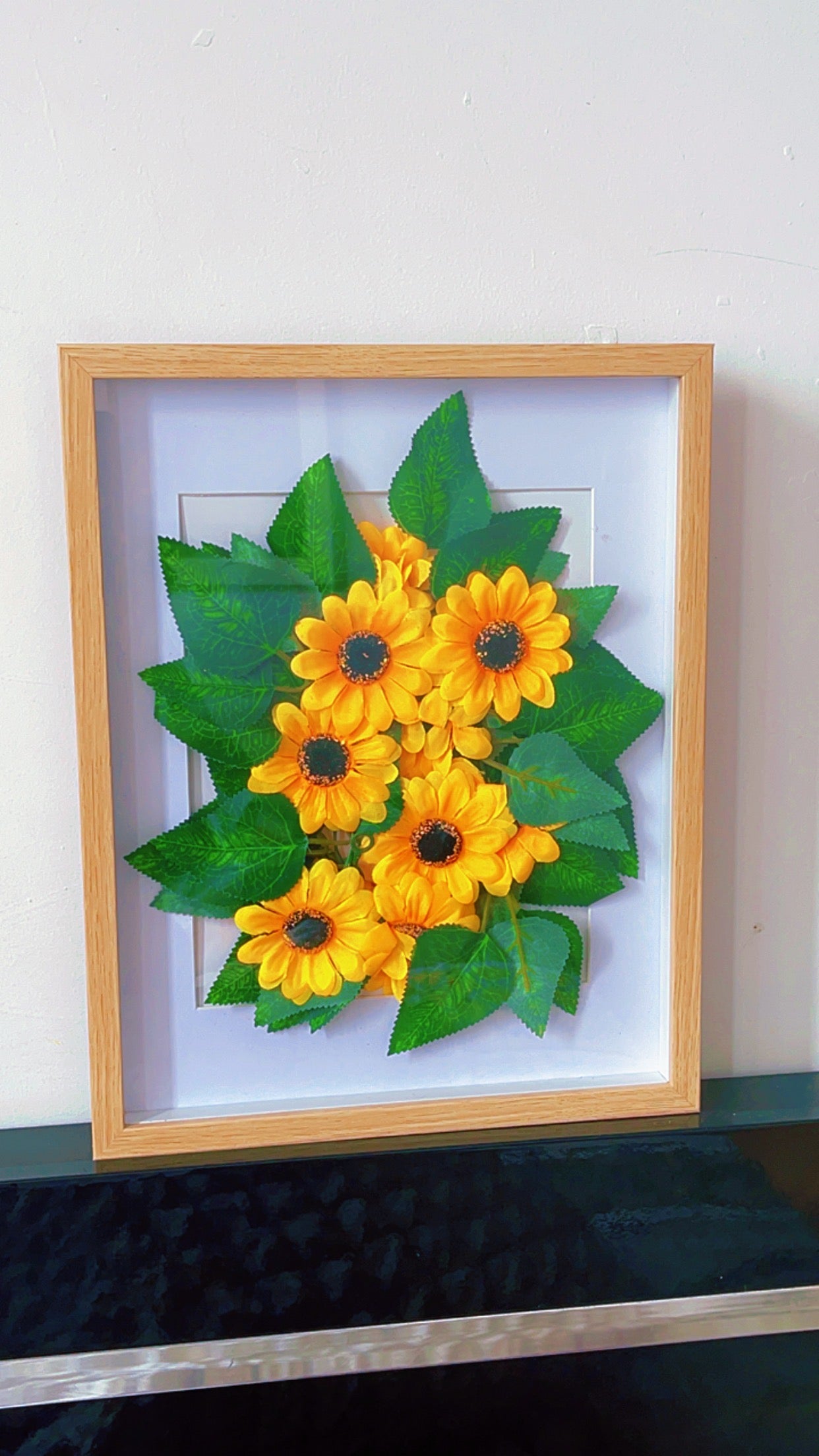 Tableau à fleur